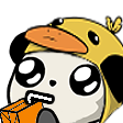 PandaPankyOJuice Discord sticker - Bunnies Cafe 18+