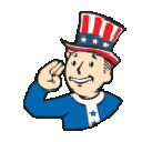 CentennialSalute1 animated GIF emoji | Enclave76 | Enclave Executive Command