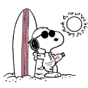 surfsup Discord sticker | ୨ 🪄  /snoopys  𐙚　social　giveαwαys　decor　1OO+ guilds