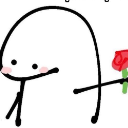 flowerforyou custom emote from ୨ 🪄  /snoopys  𐙚　social　giveαwαys　decor　1OO+ guilds