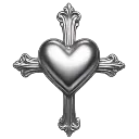 heart_cross custom emote - ۶ৎ　‿　cemetery　 ݁ 　˖