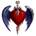1heart Discord Emoji from ۶ৎ　‿　cemetery　 ݁ 　˖