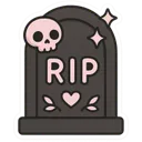 Pastelgothblackripstone