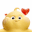 uglyfat animated emote | ꒰  .  🌈 。cndyume ◟ `` ˖