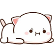 nya_Hmph Discord sticker - .gg/revenants  ᶻ 𝘇 𐰁