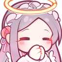GirlyAngelPray Discord sticker from .gg/revenants  ᶻ 𝘇 𐰁