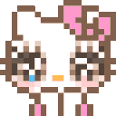 hellokittycry animated emote from trans chompers