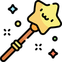 star_wand Discord Emoji from 🌞 Grandma's House 🌛