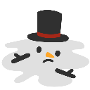 melted_snowman Discord Emoji from 🌞 Grandma's House 🌛
