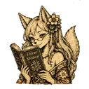 foxy_librarian_reading