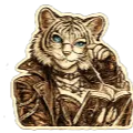 kitty_librarian_reading