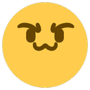 evilcutesmirk Discord sticker - 𝐌𝐨𝐨𝐧 𝐜𝐡𝐢𝐥𝐥 𝐜𝐥𝐮𝐛