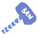 blurplebanhammer custom emote | 𝐌𝐨𝐨𝐧 𝐜𝐡𝐢𝐥𝐥 𝐜𝐥𝐮𝐛