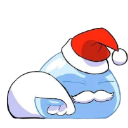 slime_christmas Discord sticker from Kiro's tempest federation