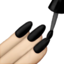 blacknails Discord sticker from ✦Sleepy Hollow✦