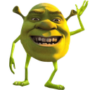 ShrekWazowski Discord sticker from Nutted Admin Services