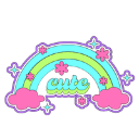 3689y2kcuterainbow Discord sticker | 𝒀𝒂𝒑 𝑺𝒕𝒂𝒓𝒔 ✩°｡⋆