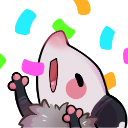 Opossum_Celebrate Discord emoji