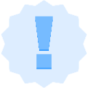 ExclamationBlue Discord emoji