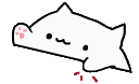 bongocat animated emote from Makai 18+