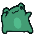 frawg animated GIF emoji from Makai 18+