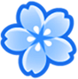 Flower_Blue Discord Emoji from ♡ Dhadkan || Chill・Social・Dating・Hindi・Fun・Active・VC