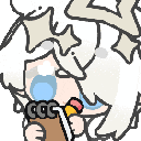 mascotnoted animated Discord emote from TheFemmys