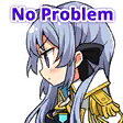 NoProblem Discord sticker from Talking buddies