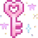 PinkSparklyKey