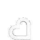 whiteflipheart