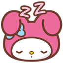 sleepy custom emote - Rabbit Hole