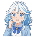 worried custom emote | Rabbit Hole