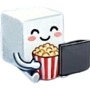 POPCORN Discord Emoji from Cukierniczka