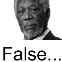 False