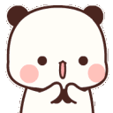 panda_clap animated emote | ♡ Dhadkan || Chill・Social・Dating・Hindi・Fun・Active・VC