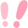 uu_pink_exclaim custom emote | ⋆˚࿔ 𝒞𝘶𝘵𝘪𝘦 ꩇׁׅ݊𝘢𝘳𝘬𝘴 𝜗𝜚˚⋆