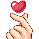 FingerHeart custom emote - ✧ 𝙁 𝙀 𝙍 𝘼 𝙇 ✧