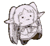 FrierenDance animated GIF emoji from SheepClub