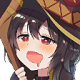 Flustered custom emote from SheepClub