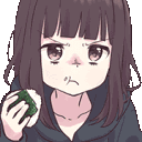 kurumi_onigiri animated Discord emote | ⋆˚𝜗 night owls 𝜚˚⋆