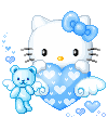 hellokittyazul animated GIF emoji - ⚡ Universo Gamer | conversas & jogos #200