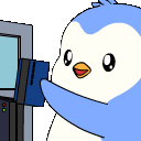 pengu_credit_card animated emote from St3ph's Crypto Card Club