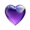 76832purpleglassheart
