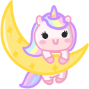 1_nv_unicornmoon Discord Emoji | ⎯𖤐darkmatter