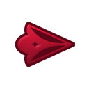 1_nv_redarrow Discord sticker | ⎯𖤐darkmatter