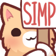 CatSimp Discord Emoji from 𓆩❈𓆪 Sylvara Café 𓆩❈𓆪