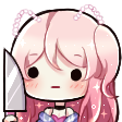 KnifeChibi Discord sticker - 𓆩❈𓆪 Sylvara Café 𓆩❈𓆪