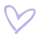 k_purpleheart Discord sticker from ♡ ໋𓈒ﾟ🎀　⊹　blushing．giveaways．social．friends．guild tag．cute．chat．emotes．hangout．fun．vc．chill．gaming