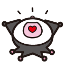 kuromi3_yells Discord Emoji | ♡ ໋𓈒ﾟ🎀　⊹　blushing．giveaways．social．friends．guild tag．cute．chat．emotes．hangout．fun．vc．chill．gaming