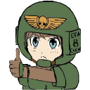 thumbsup_guardsman Discord Emoji - WH40K | 719th Cadian "The Ashmakers" - Arma 3